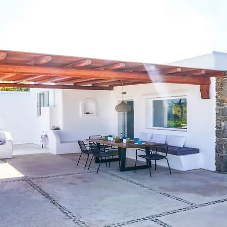 Luxury White W Private Pool In Mikonos Kalafatis