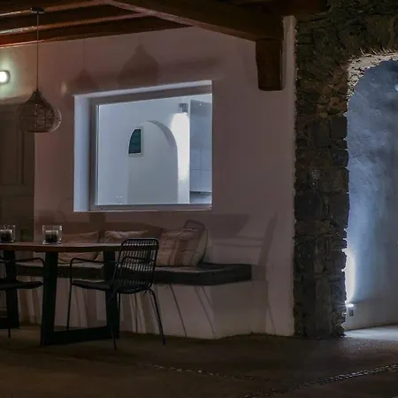 Luxury White W Private Pool In Mikonos * Kalafatis