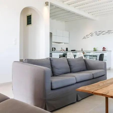 Luxury White W Private Pool In Mikonos * Kalafatis