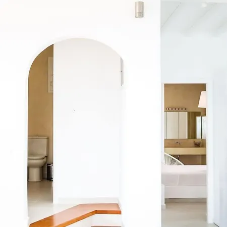 Villa Luxury White W Private Pool In Mikonos