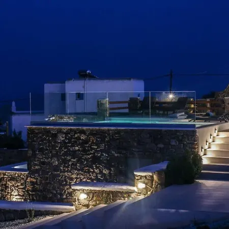 Villa Luxury White W Private Pool In Mikonos *